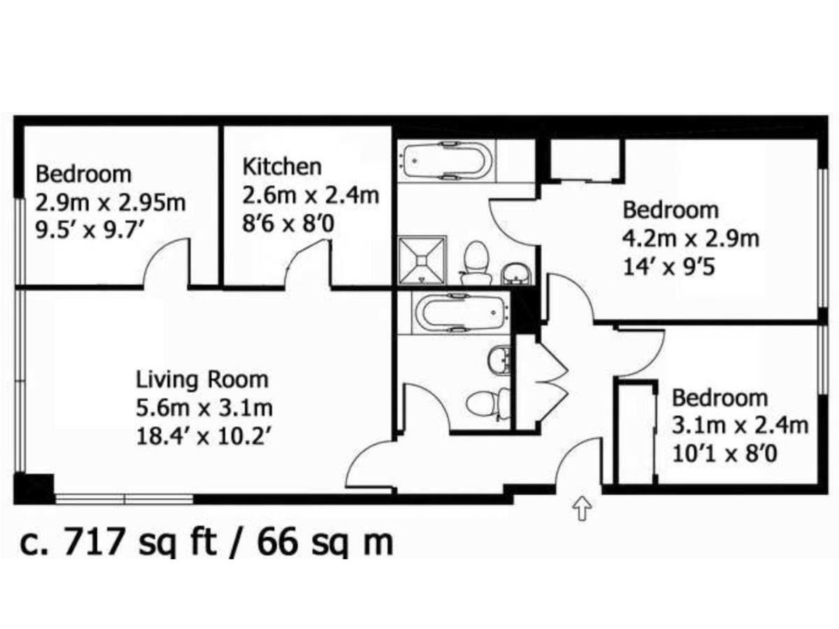 Superb Central Modern 3Bed 2Bath With Wifi, Trendy Fitzrovia W1 By Oxford Street Affable Informative Host London Exterior foto